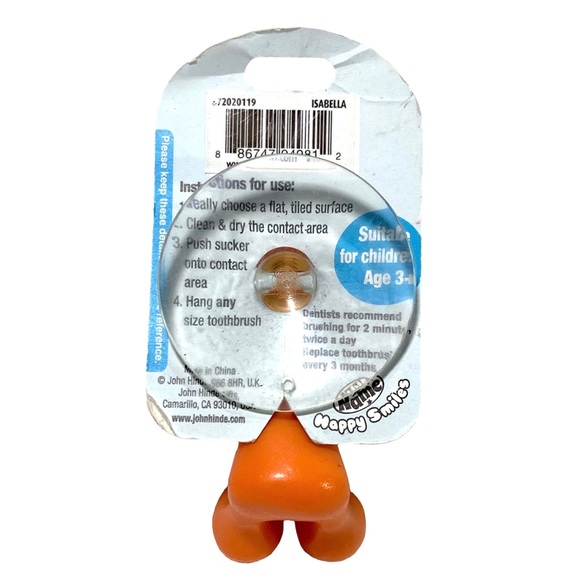 Happy Smiles Personalized Kids Toothbrush Holder Isabella Lion - Picture 2 of 4